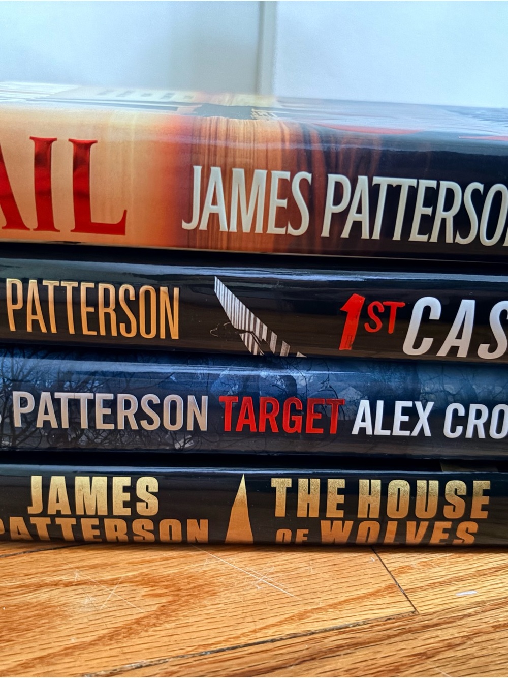 James Patterson Hardcover Book Set - book bundle 4 books!